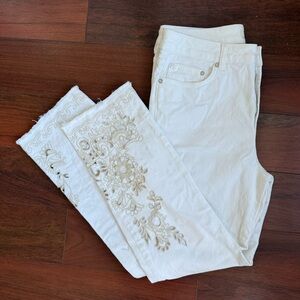 Free People Cutout Cropped Jean